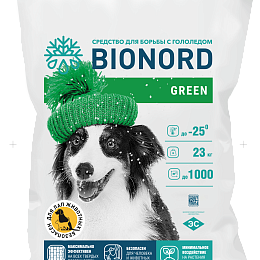 Противогололедный реагент Бионорд Грин -25 С